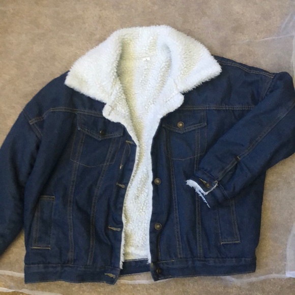 warm jean jacket